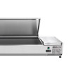 Saladette Hladilna za Postavitev Pokrov Inox - 9 x GN 1/3 - Dynasteel