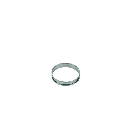 Cercle à tarte Inox Ø100 mm, cuisson parfaite et démoulage facile Cercle à tarte Inox Ø100 mm, cuisson parfaite et démoulage facile
