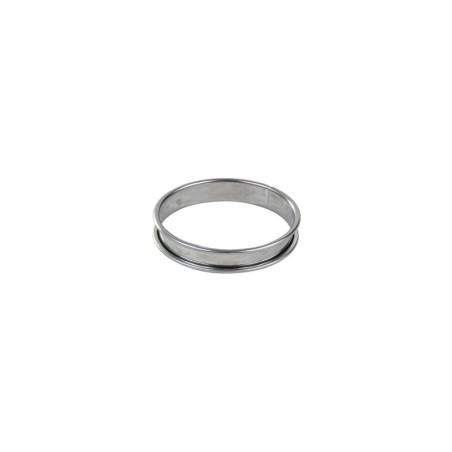 Cercle à Tarte Inox Gobel ⌀120 mm Bord Roulé Cercle à Tarte Inox Gobel ⌀120 mm Bord Roulé