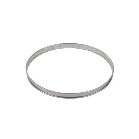 Cercle à Tarte Inox Bord Roulé Ø 240mm Gobel Cercle à Tarte Inox Bord Roulé Ø 240mm Gobel
