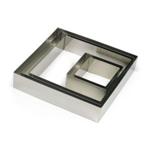 Moule Carré Inox 120x120 mm - Gobel. Profesionalna kuhinja.