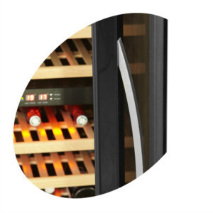 Vinska klet TEFCOLD 110 steklenic - Eleganten dizajn