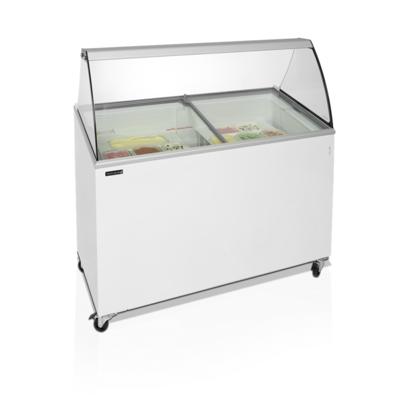Vitrina za sladoled TEFCOLD - Optimalno shranjevanje & elegantna predstavitev Vitrina za sladoled TEFCOLD - Optimalno shranjevanje & elegantna predstavitev