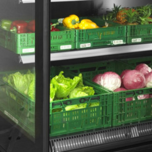 Vitrine Hladilna Supermarket TEFCOLD 1050 L - Eleganten Dizajn & Visoka Zmogljivost