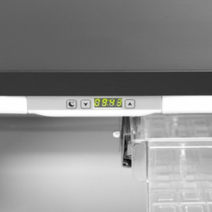 Mini hladilnik z vitrinskimi vrati TEFCOLD 52 L: Zmogljivost in dizajn