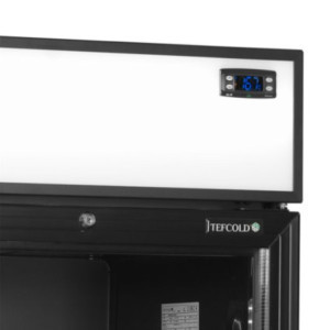 Hladilna vitrina za pijače TEFCOLD 358L Črna - Eleganten dizajn za vaše pijače