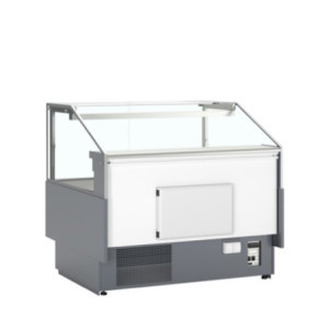 Vitrine Hladilna 311L TEFCOLD: Visokokakovosten dizajn, ventilirano hlajenje.