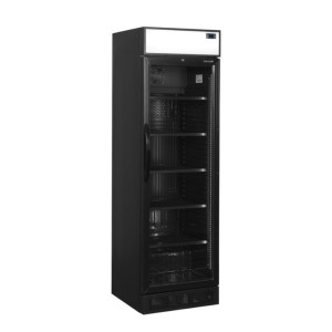 Hladilna vitrina za pijače TEFCOLD 358L Črna - Eleganten dizajn za vaše pijače