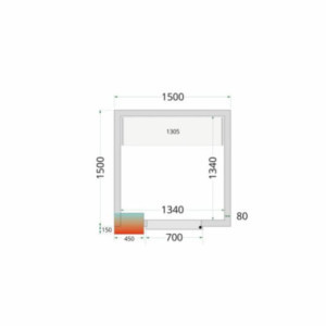 Plošča Hladilna Komora TEFCOLD - Izolacija 80mm