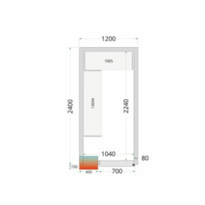Plošča Hladilne Komore TEFCOLD 1200x2400x2200 mm - Učinkovita Izolacija