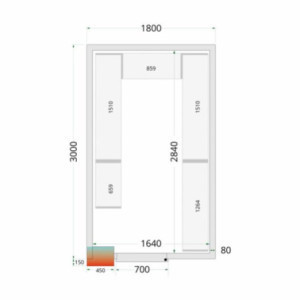Plošče za hladilnico 1800 x 3000 - TEFCOLD profesionalni