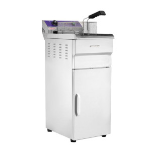 Električni cvrtnik na omarici - 16 L - Dynasteel