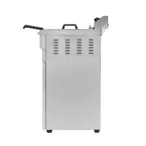 Električni cvrtnik na omarici - 16 L - Dynasteel