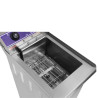 Električni cvrtnik na omarici - 16 L - Dynasteel