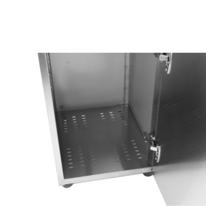 Električni cvrtnik na omarici - 16 L - Dynasteel