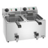 Friteza SNACK IV Plus Bartscher | Dvojna posoda, 190°C optimalno