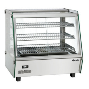 Ogrevana vitrina Bartscher DeliPlus I-D | Optimalno vzdrževanje temperature in predstavitev