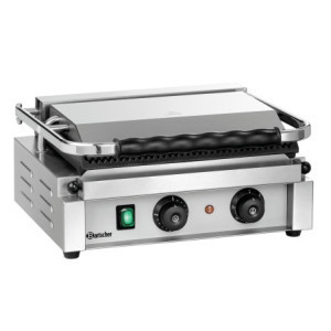 Grill kontakt Panini-T Bartscher: Visoko zmogljiv kontaktni žar za paninije in sendviče