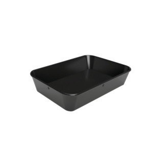 Predstavitvena plošča 60S-210x280 iz črne melamine - Znamka Bartscher