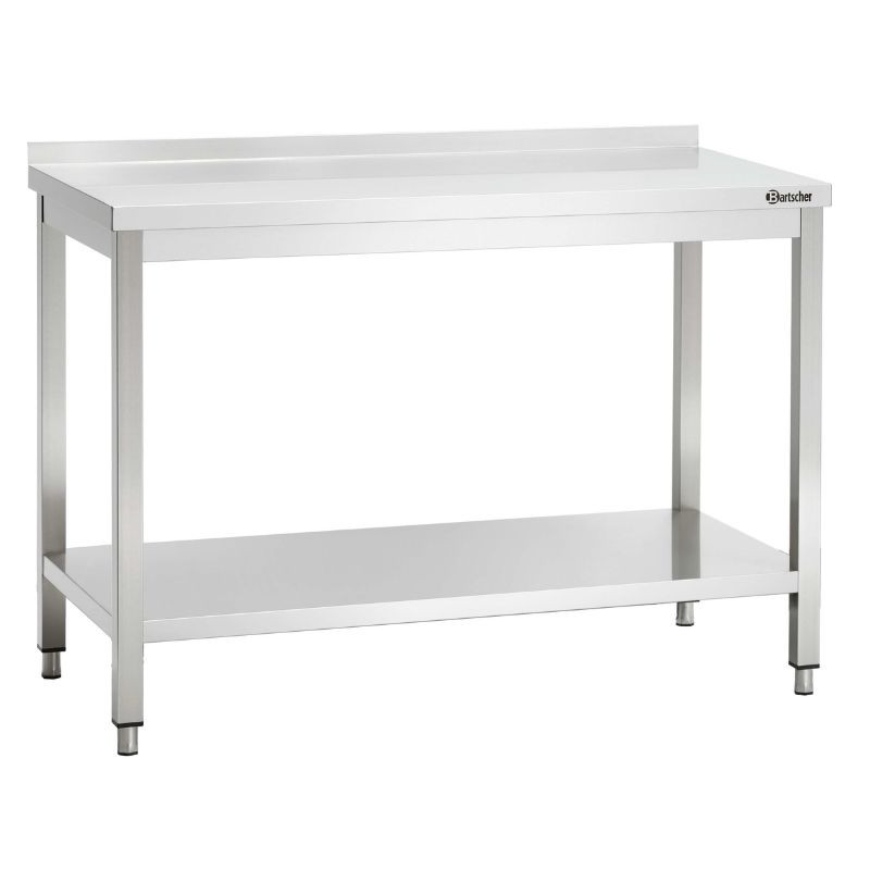 Profesionalna inox miza za kuhinjo v restavraciji Profesionalna inox miza za kuhinjo v restavraciji