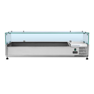 Saladette Hladilna Vitrina 6 x GN 1/4 Dynasteel: Optimalna organizacija v kuhinji