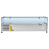Saladette Hladilna Vitrina 6 x GN 1/4 Dynasteel: Optimalna organizacija v kuhinji