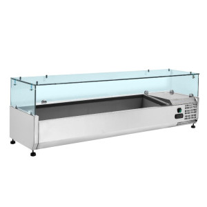 Saladette Hladilna Vitrina GN 1/3 in 1/2 - Dynasteel Učinkovit