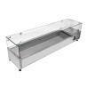 Saladette Hladilna Vitrina - 8 x GN 1/3 - Dynasteel