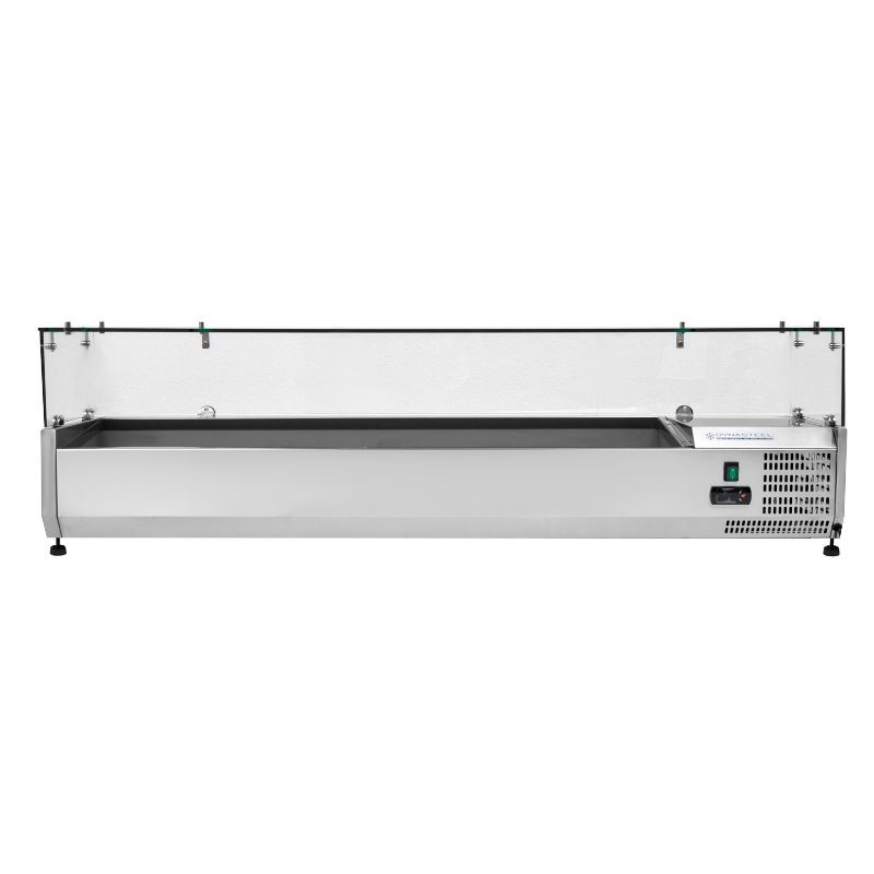 Saladette Hladilna Vitrina - 8 x GN 1/3 - Dynasteel Saladette Hladilna Vitrina - 8 x GN 1/3 - Dynasteel