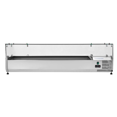 Saladette Hladilna Vitrina - 8 x GN 1/3 - Dynasteel