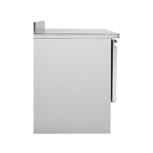Pozitivna hladilna miza GN 1/1 z zadnjo ploščo - 2 vrata - Dynasteel