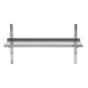 Stenska polica iz nerjavečega jekla - L 1400 x P 300 mm - Dynasteel