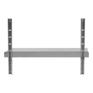 Stenska polica iz nerjavečega jekla - L 1000 x P 400 mm - Dynasteel