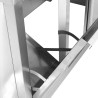 Pohištvo Potop 1 Korito z Zadnjo ploščo in Koš za smeti - 1200 x 600 mm - Dynasteel