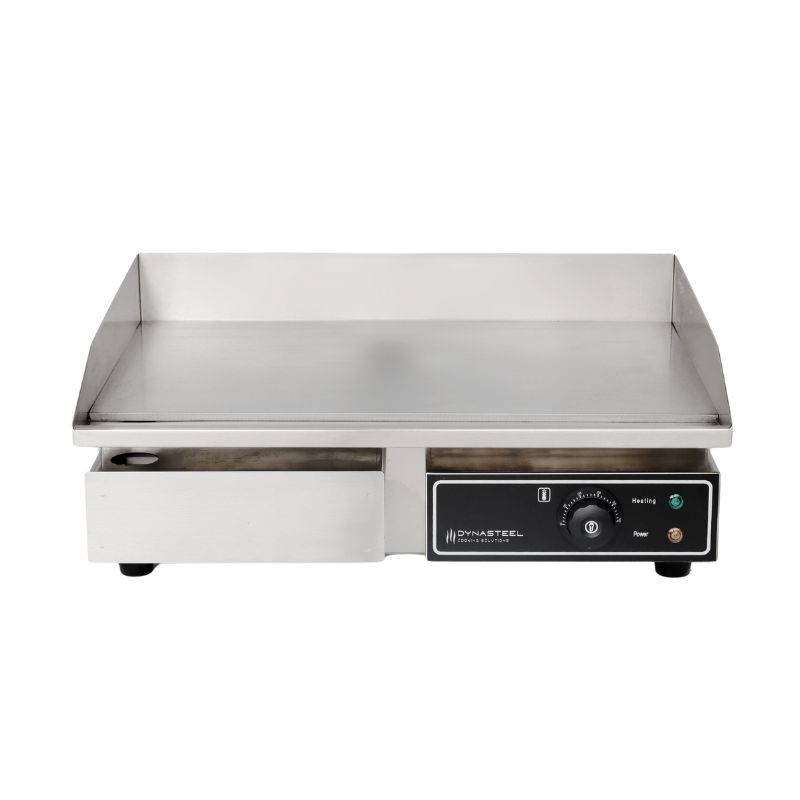 Profesionalna električna plošča - gladka 55 cm - Dynasteel Profesionalna električna plošča - gladka 55 cm - Dynasteel