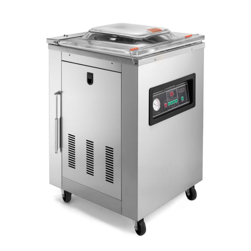 Heavy Duty Chamber Vacuum Sealer on Wheels - 500 mm - Dynasteel Heavy Duty Chamber Vacuum Sealer on Wheels - 500 mm - Dynasteel