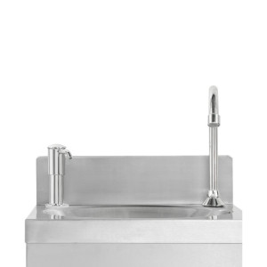 Inox nožno upravljano umivalnik - Dynasteel
