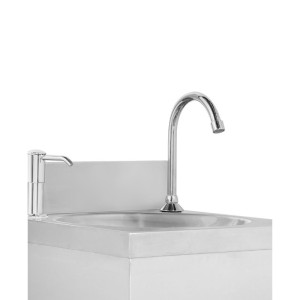 Inox nožno upravljano umivalnik - Dynasteel