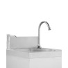 Inox nožno upravljano umivalnik - Dynasteel
