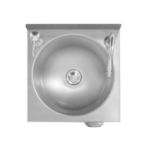 Inox nožno upravljano umivalnik - Dynasteel