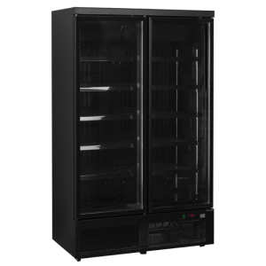 Negativna hladilna omara z dvema steklenima vratoma - 1006 L - TEFCOLD