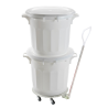 Pokrov posode 50L beli