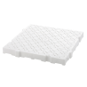 Rešetka 50 x 50 cm Debelina 50 mm Bela