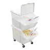 Posoda za sestavine 30 L s pokrovom - Komplet 2 - Gilac