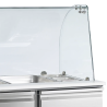 Saladette hladilna pozitivna GN 1/1 inox 230L TEFCOLD - 2 Vrata