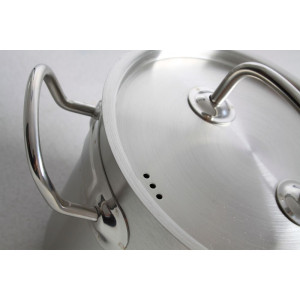 Marmite Visoka s Pokrovom Kitchen Line - Premer 16 cm