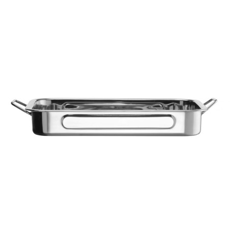 Stainless Steel Baking Dish - 31 x 24 x 5 cm - Brand HENDI - Fourniresto Stainless Steel Baking Dish - 31 x 24 x 5 cm - Brand HENDI - Fourniresto