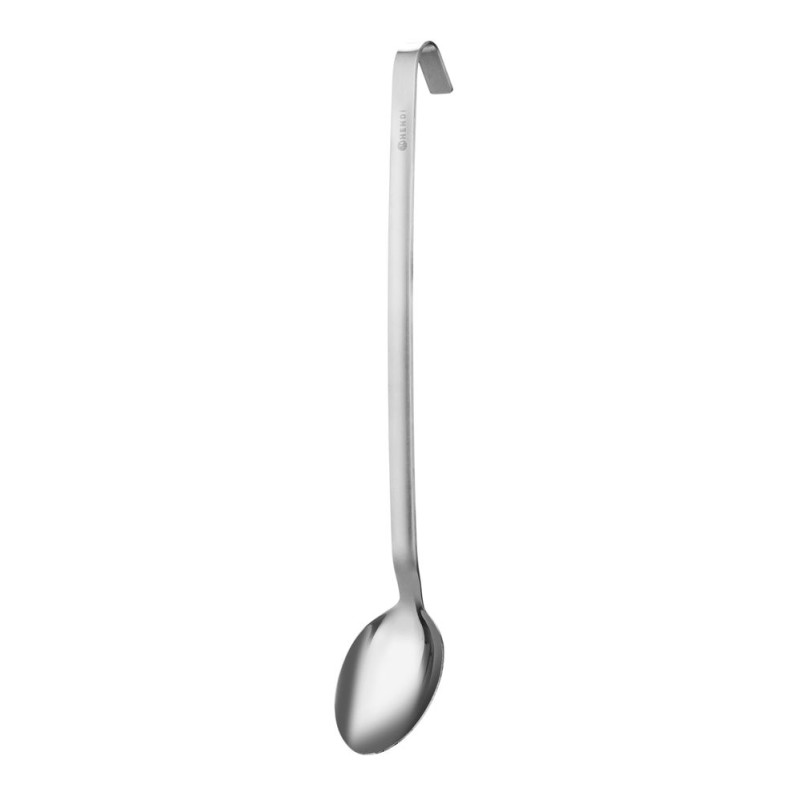 Žlica za zelenjavo iz nerjavečega jekla - 480 x 65 mm Žlica za zelenjavo iz nerjavečega jekla - 480 x 65 mm