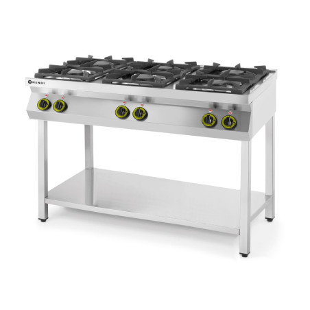 Kuhinjski štedilnik Kitchen Line - 6 gorilnikov