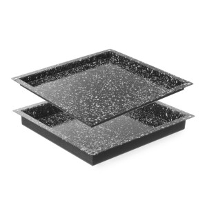 Bak gastronorm emajliran GN 2/3 - P 20 mm